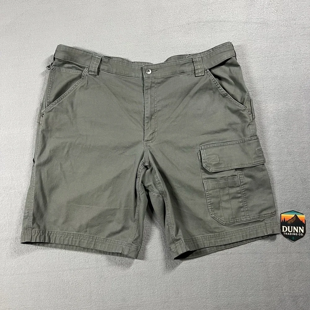 Duluth Trading Shorts Mens 44 Green Cargo 11
